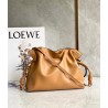 Loewe Flamenco Clutch In Brown Nappa Leather 998