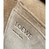 Loewe Mini Gate Dual Bag In Chocolate Calfskin 065