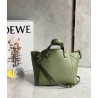 Loewe Hammock Nugget Bag In Avocado Green Calfskin 152