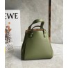 Loewe Hammock Nugget Bag In Avocado Green Calfskin 152