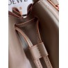 Loewe Medium Balloon Bucket Bag In Taupe Calfskin 223