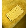 Loewe Flamenco Clutch Bag In Pale Yellow Leather 264