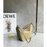 Loewe Mini Hammock Hobo Bag in Clay Green Calfskin  316