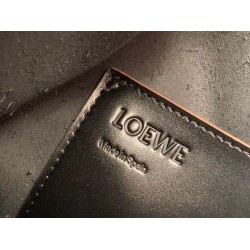 Loewe Medium Balloon Bucket Bag In Black Calfskin 428