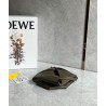 Loewe Mini Puzzle Fold Tote Bag in Dark Green Calfskin 511