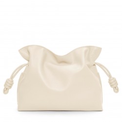 Loewe Flamenco Clutch Bag In Angora Calfskin 610