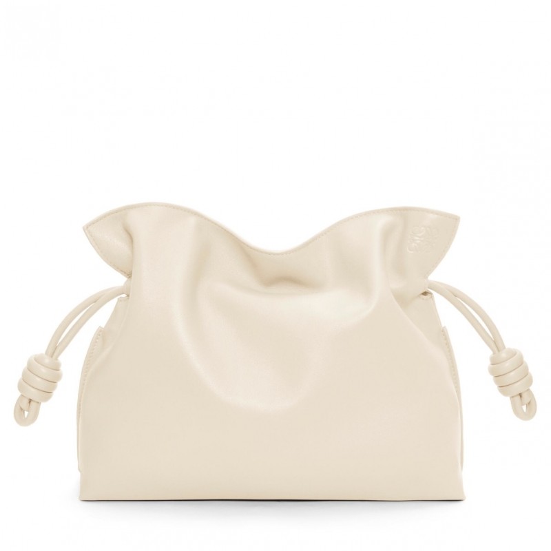 Loewe Flamenco Clutch Bag In Angora Calfskin 610