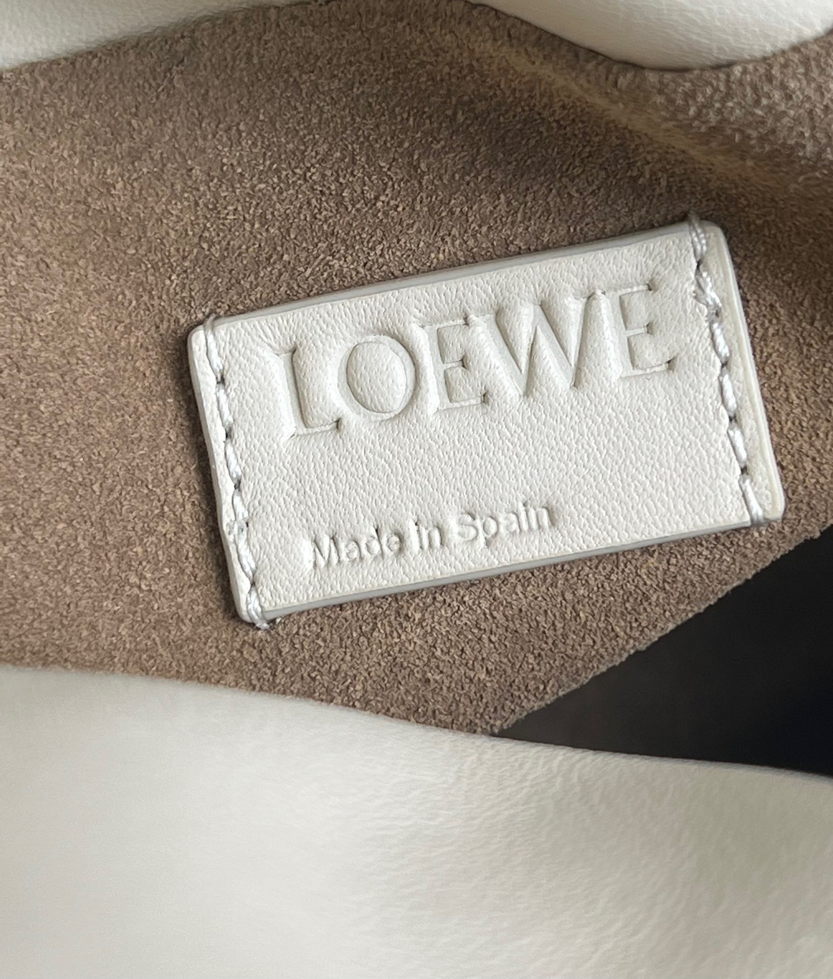 Loewe Flamenco Clutch Bag In Angora Calfskin 610