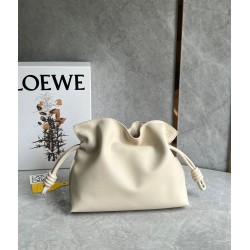 Loewe Flamenco Clutch Bag In Angora Calfskin 610