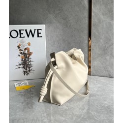 Loewe Flamenco Clutch Bag In Angora Calfskin 610