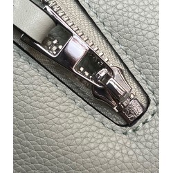 Loewe Compact Hammock Bag in Light Celadon Grained Calfskin 636