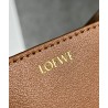 Loewe Mini Puzzle Fold Tote Bag in Tan Calfskin 895