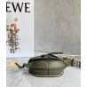 Loewe Mini Gate Dual Bag In Autumn Green Calfskin 947