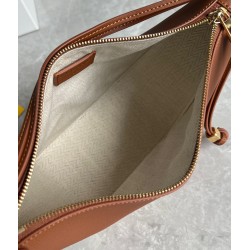 Loewe Mini Hammock Hobo Bag in Brown Calfskin  853