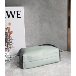 Loewe Flamenco Mini Clutch In Ash Grey Nappa Leather 601