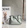 Loewe Flamenco Mini Clutch In Ash Grey Nappa Leather 601