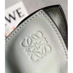 Loewe Flamenco Mini Clutch In Ash Grey Nappa Leather 601