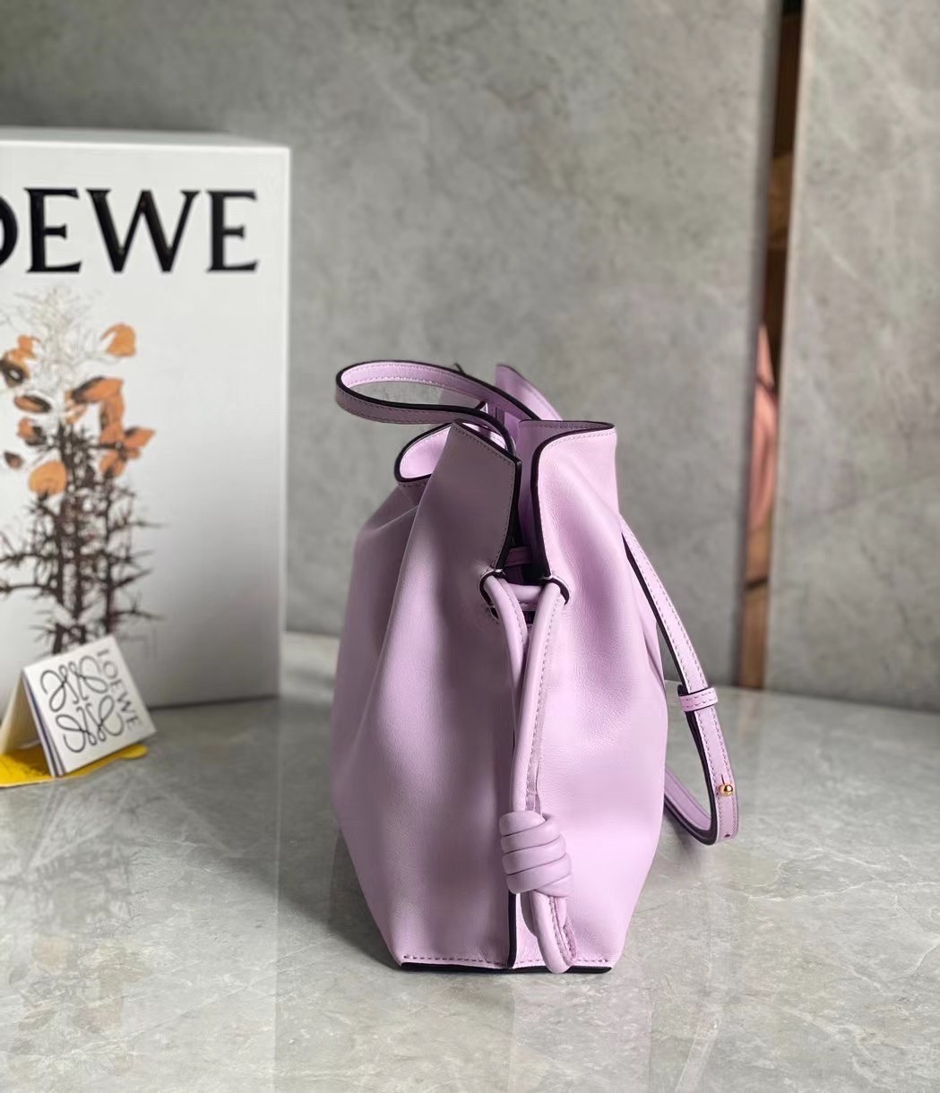 Loewe Flamenco Clutch In Bloom Orchid Nappa Leather 625