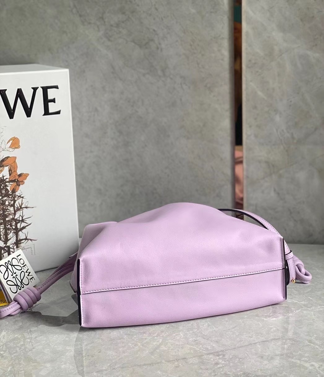 Loewe Flamenco Clutch In Bloom Orchid Nappa Leather 625