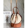 Loewe Medium Balloon Bucket Bag In Canvas 663