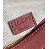 Loewe Puzzle Mini Bag In Purple/Caramel/Blossom Calfskin 782