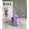 Loewe Puzzle Mini Bag In Lilas Grained Calfskin  476