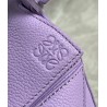 Loewe Puzzle Mini Bag In Lilas Grained Calfskin  476