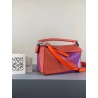 Loewe Small Puzzle Bag In Grapefruit/Mauve/Lilas Calfskin 514