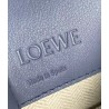 Loewe Mini Hammock Drawstring Bag In Blue Calfskin 174