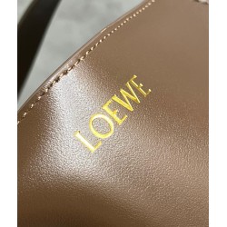 Loewe Large Puzzle Fold Tote Bag in Umber Calfskin 249