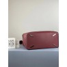 Loewe Large Puzzle Bag In Bordeaux Calfskin 324