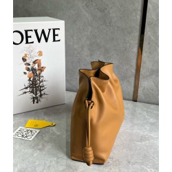 Loewe Flamenco Clutch Bag in Warm Desert Nappa Calfskin 965