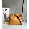 Loewe Flamenco Clutch Bag in Warm Desert Nappa Calfskin 965