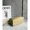 Loewe Flamenco Clutch Bag In Clay Green Calfskin 268