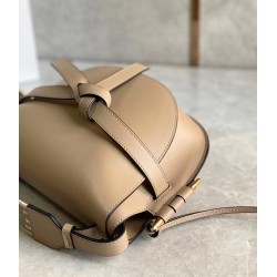 Loewe Gate Small Bag In Sand Calfskin and Jacquard 294