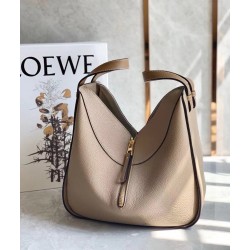 Loewe Hammock Small Bag In Sand Grained Leather 337