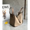 Loewe Compact Hammock Bag in Sand Grained Calfskin 394