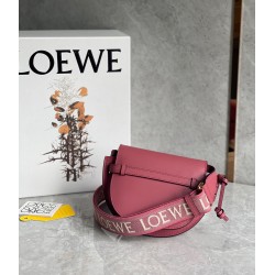 Loewe Mini Gate Dual Bag In Plumrose Calfskin 429