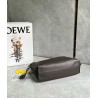 Loewe Flamenco Clutch Bag in Chocolate Nappa Calfskin 548