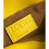 Loewe Flamenco Nano Clutch In Yellow Nappa Leather 607