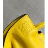 Loewe Flamenco Nano Clutch In Yellow Nappa Leather 607