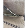 Loewe Small Puzzle Bag In Dark Taupe Grained Calfskin 686