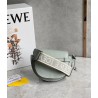 Loewe Mini Gate Dual Bag In Ash Grey Calfskin 773