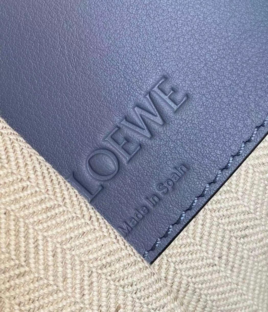 Loewe Hammock Small Bag In Atlantic Blue Calfskin 811