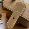 Delvaux Brillant PM Surpique Bag in Brown Rodeo Calf Leather 042