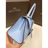 Delvaux Brillant Mini Bag in Azure Box Calf Leather 124