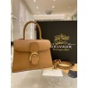 Delvaux Brillant PM Bag in Tender Beige Box Calf Leather 163