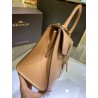 Delvaux Brillant MM Bag in Tender Beige Box Calf Leather 235