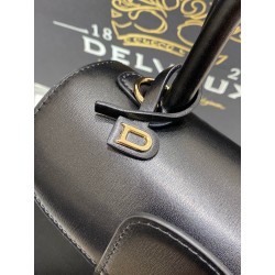 Delvaux Brillant Mini Bag in Black Box Calf Leather 528