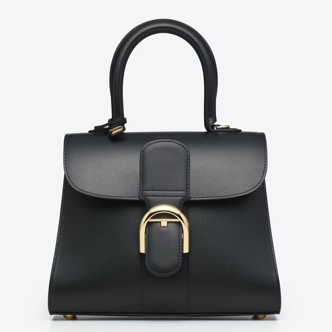 Delvaux Brillant PM Bag in Black Box Calf Leather 587